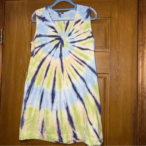 Young Fabulous & Broke Dresses & Skirts - Tie-Dye Sleeveless Dress